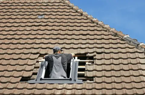 Pose de velux - Le Juch